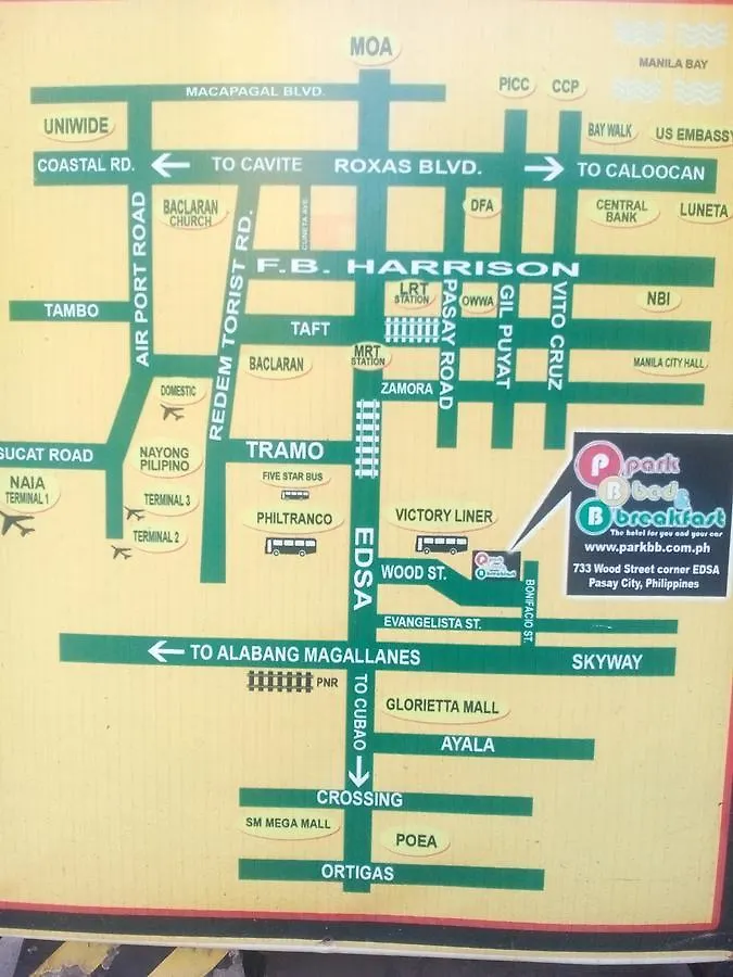 Bed & Breakfast Park Bed And Breakfast Hotel Pasay